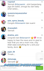 Diana Amir Selamat Lahirkan Puteri Sulung, info, terkini, hiburan, sensasi, diana amir