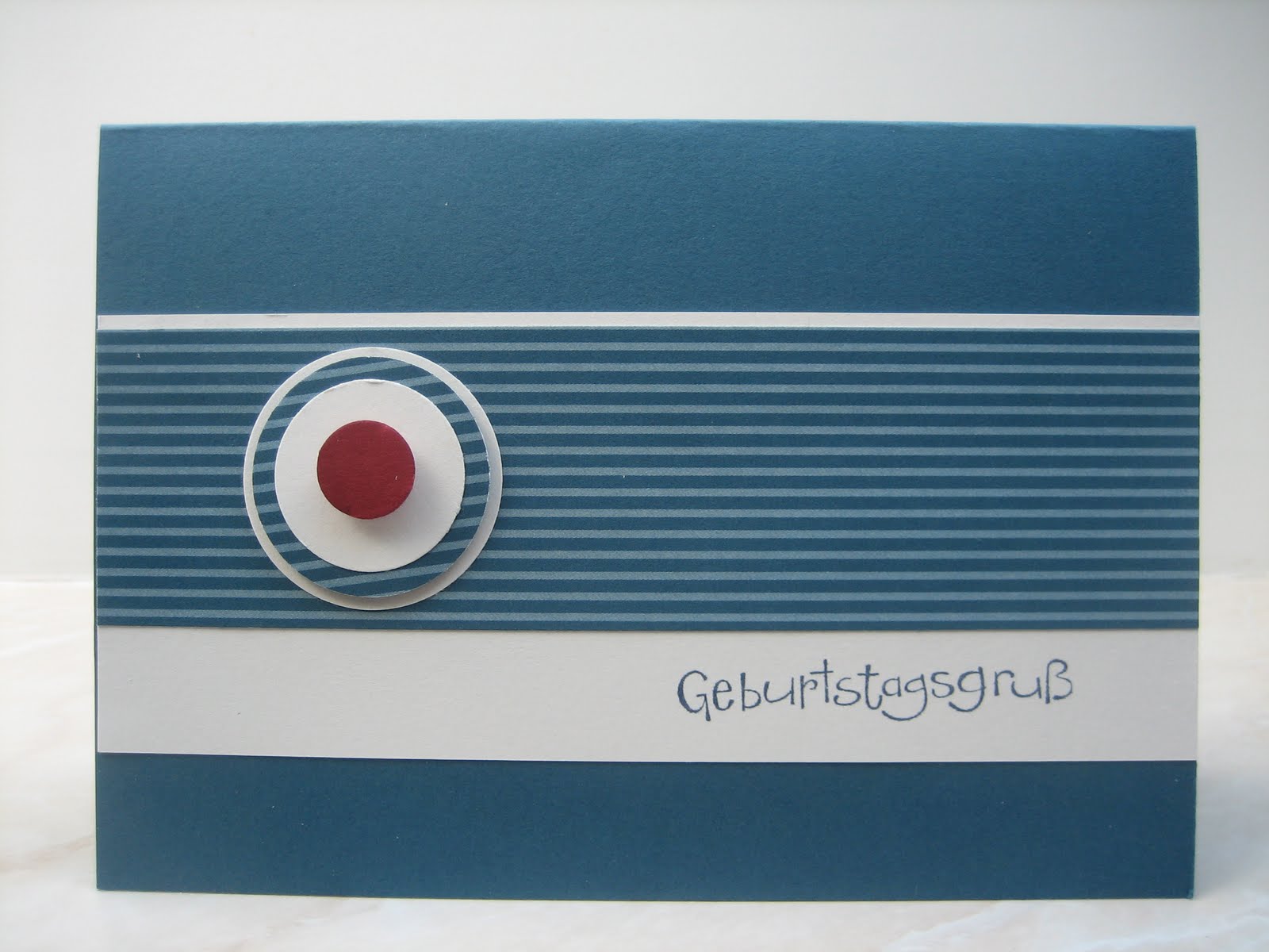 Ingeborgs Bastelecke Manner Geburtstagskarte