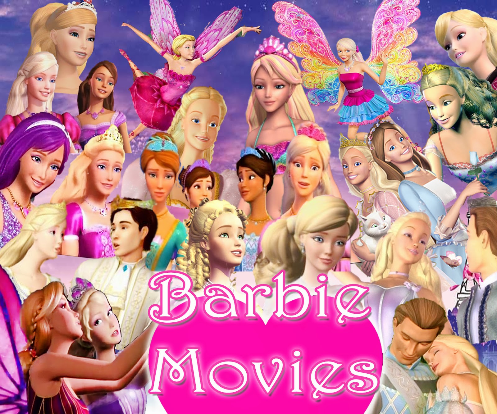 list of all barbie movies watch online