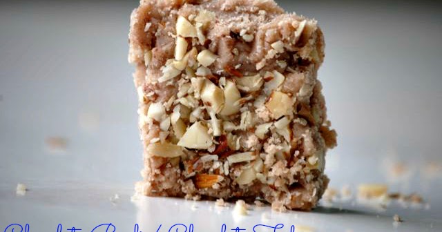 Chocolate Burfi/Chocolate Fudge