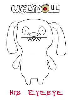 Ugly doll coloring pages