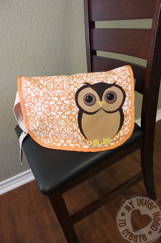 My Inner Need to Create... Owl Messenger Bag
