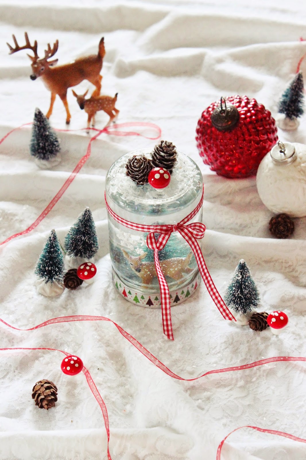 s'Bastelkistle: {DIY} Schneekugel