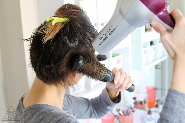 Shot Hair Cutting Everyday Styling For A Short Angled Bob Tutorial