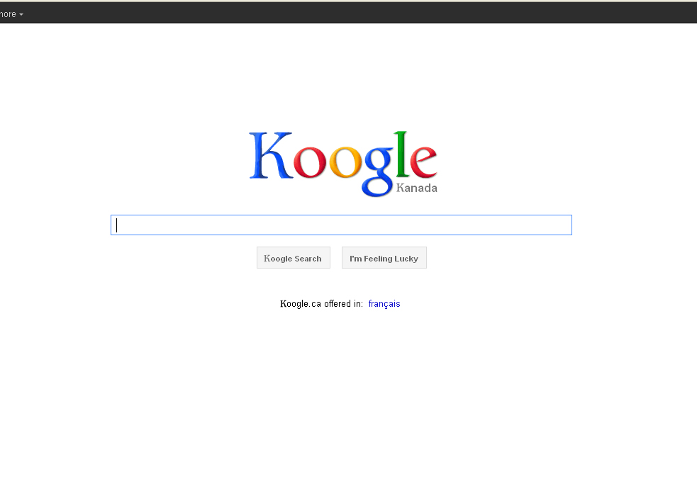 Koogle Search Engine
