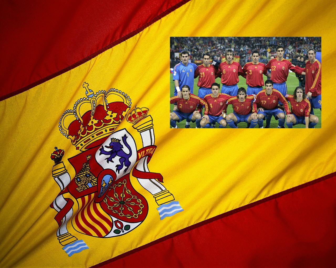 I Love Spanish Football Team