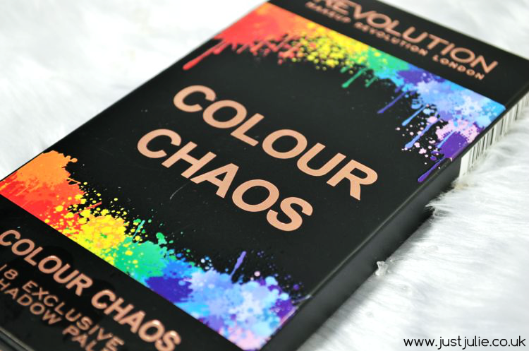 Makeup Revolution Colour Chaos Eyeshadow Palette review