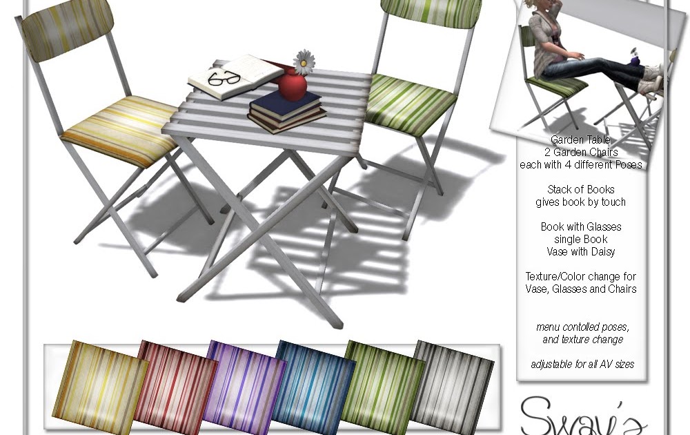 Sway's Garden Chairs & Table