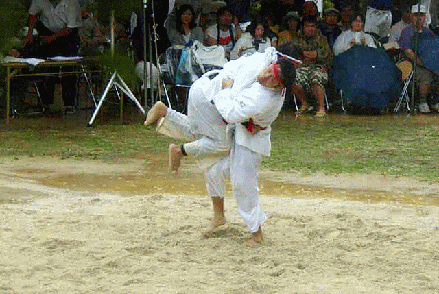 Okinawa style, sumo, シマ