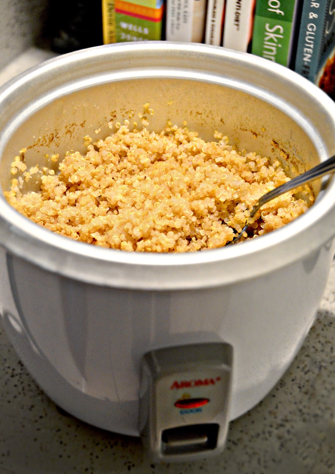 Processed Free and Me Quinoa in the Rice Cooker