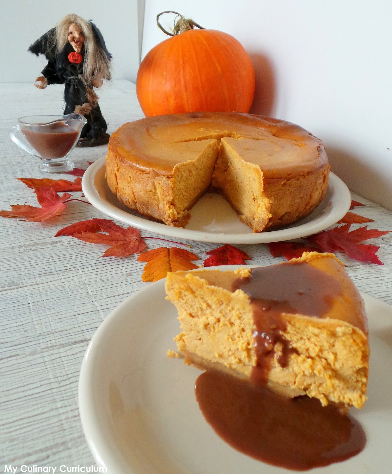 My Culinary Curriculum: Cheesecake au potiron aux pumpkin ...