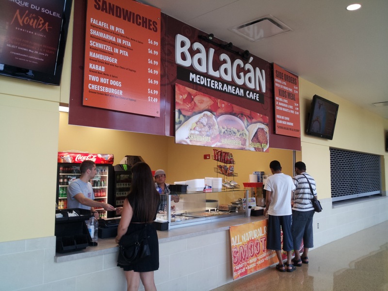 Watch Me Eat Balagan Mediterranean Cafe in the UCF Arena