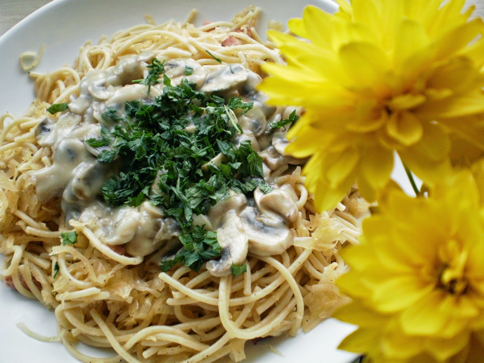 Łazankowe spaghetti