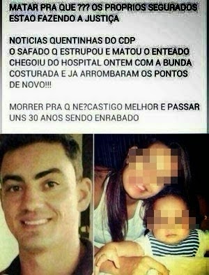 Acusado de estuprar e matar enteado de 1 ano é abusado sexualmente por 20 detentos na prisão