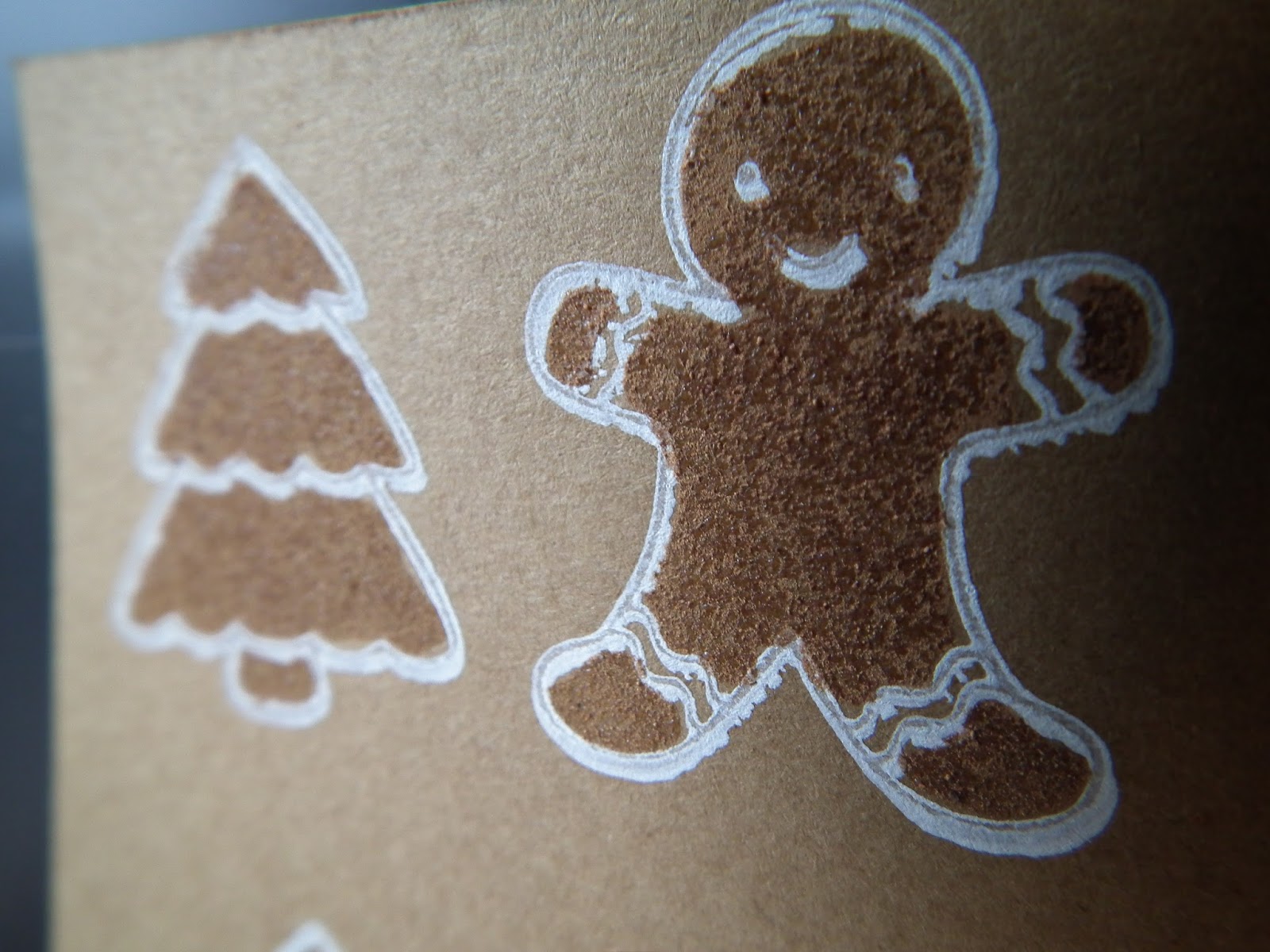 Crafty Card Tricks Scent Embossed Gingerbread Cookie Cards