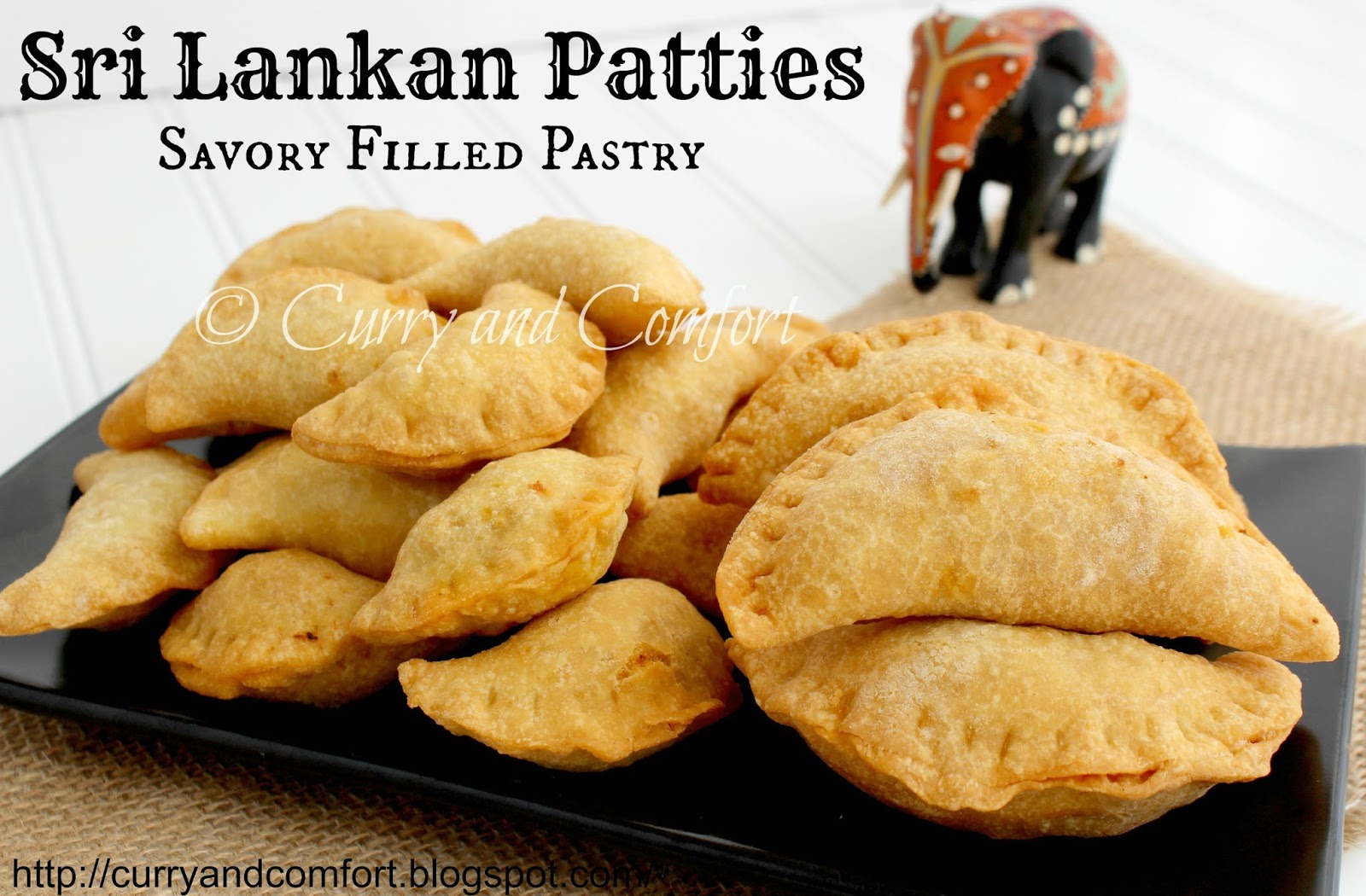 Kitchen Simmer Sri Lankan Patties (Savory Filled Pastry)