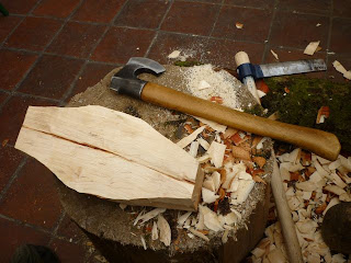 spoon carving first steps