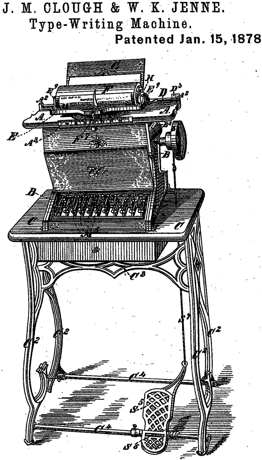 oz.Typewriter On This Day in Typewriter History The Model 1 Remington