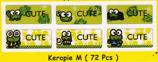 Label Nama Keropie M