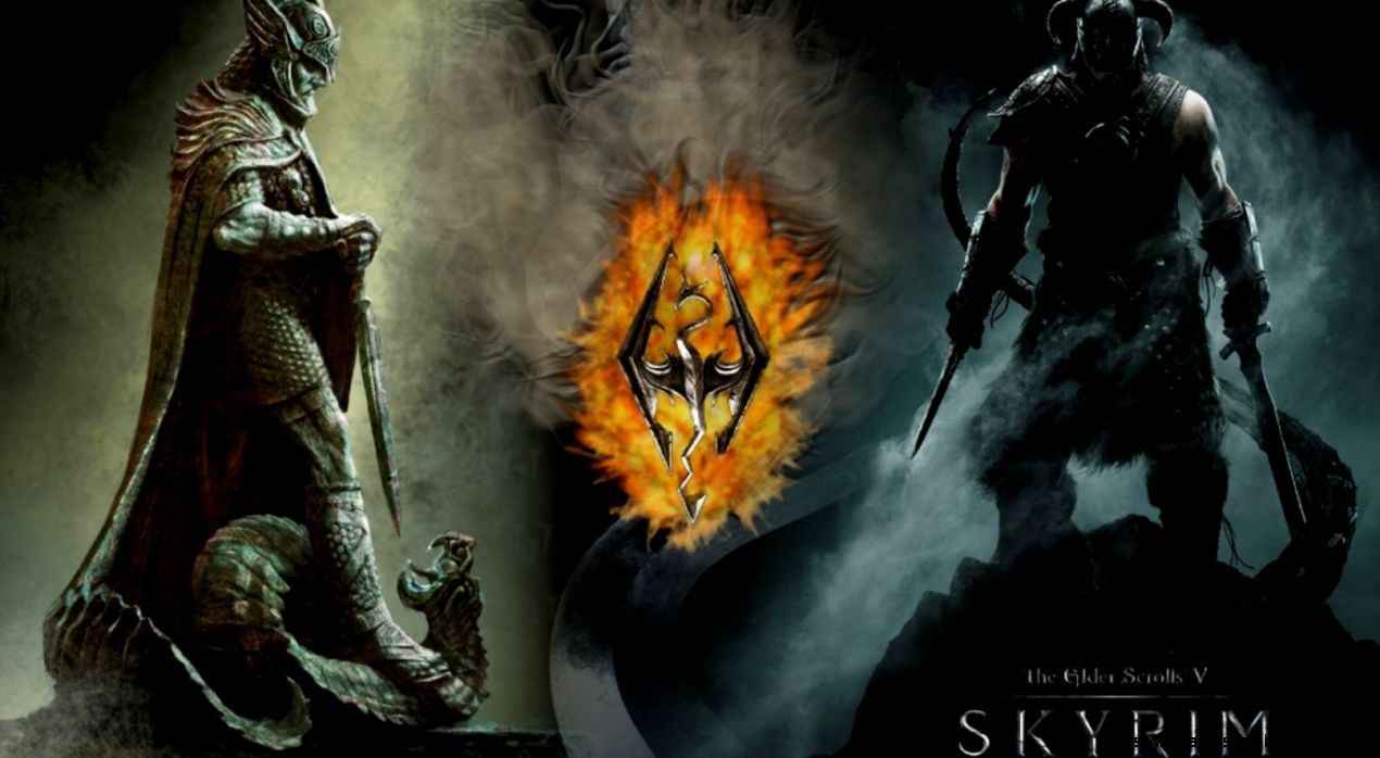 Skyrim Wide HD Background Desktop Background Desktop Backgrounds HQ Skyrim Wide HD Background Desktop Background Desktop Backgrounds HQ