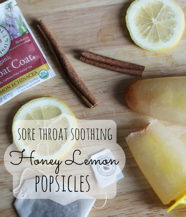It's a Long Story Honey Lemon Sore Throat Pops