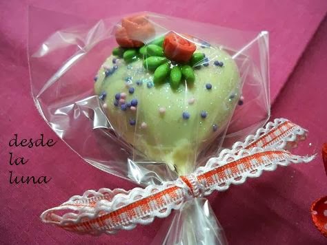 Cake-pops San Valentin
