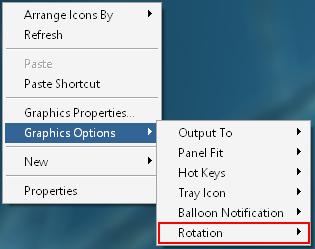 Display Rotation Fix