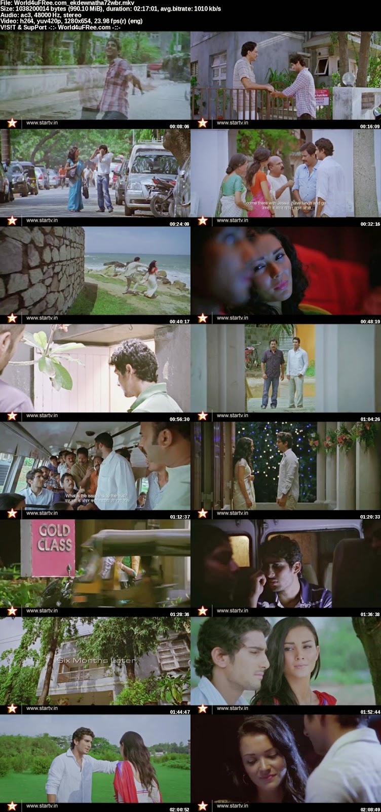 Ekk Deewana Tha 2015 Hindi-720P- DVD-Rip- AAC --JB