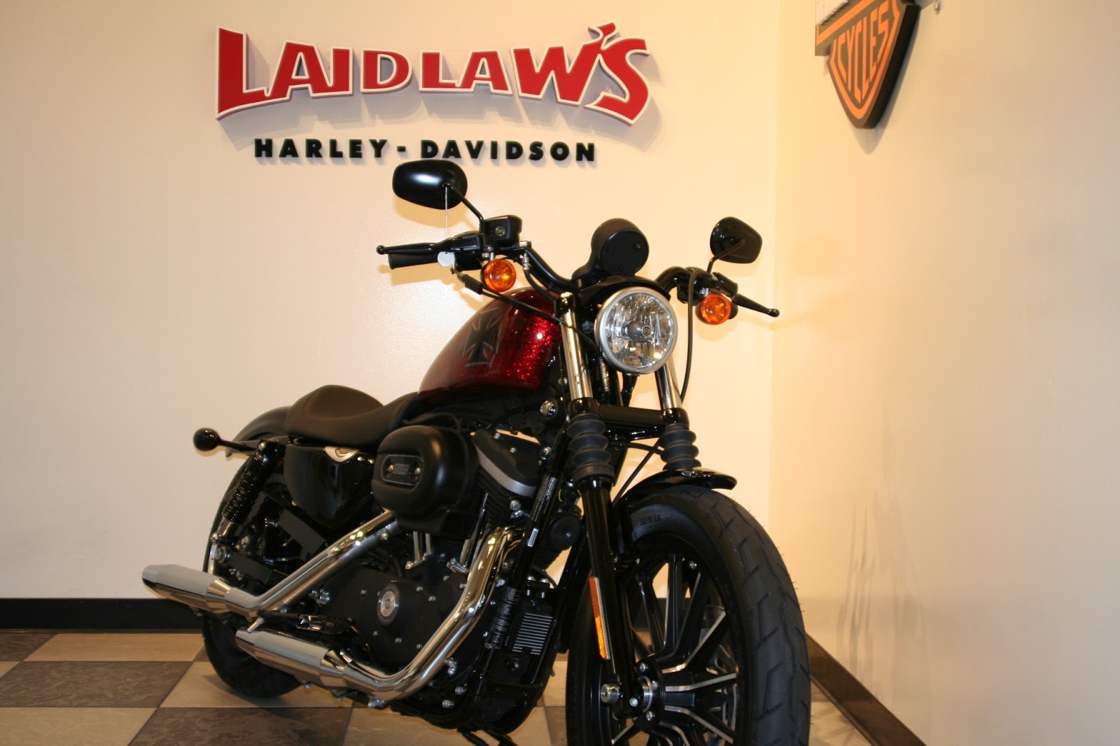 Laidlaw's HarleyDavidson Blog Customized Iron 883