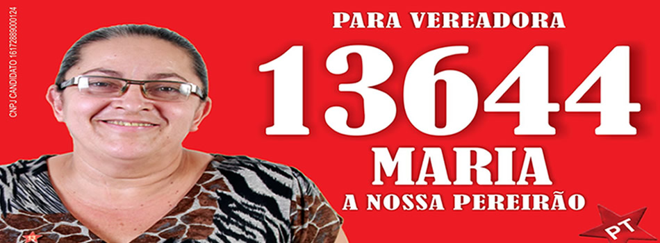 MARIA A NOSSA PEREIRÃO  13644