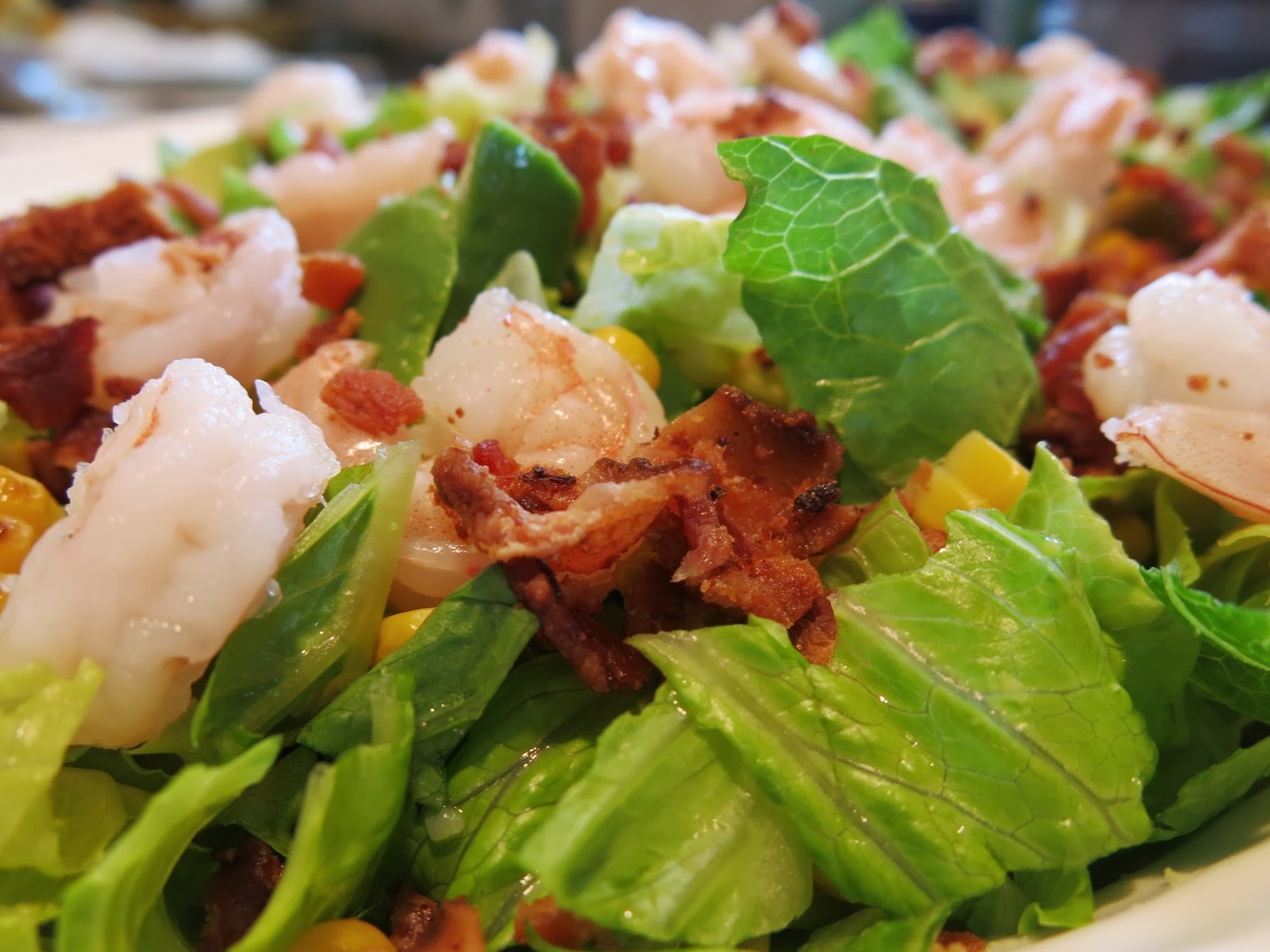 Mennonite Girls Can Cook Corn, Avocado, Shrimp Salad