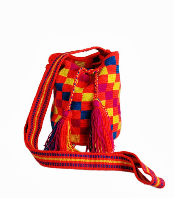 Bolso Wayuu multicolor