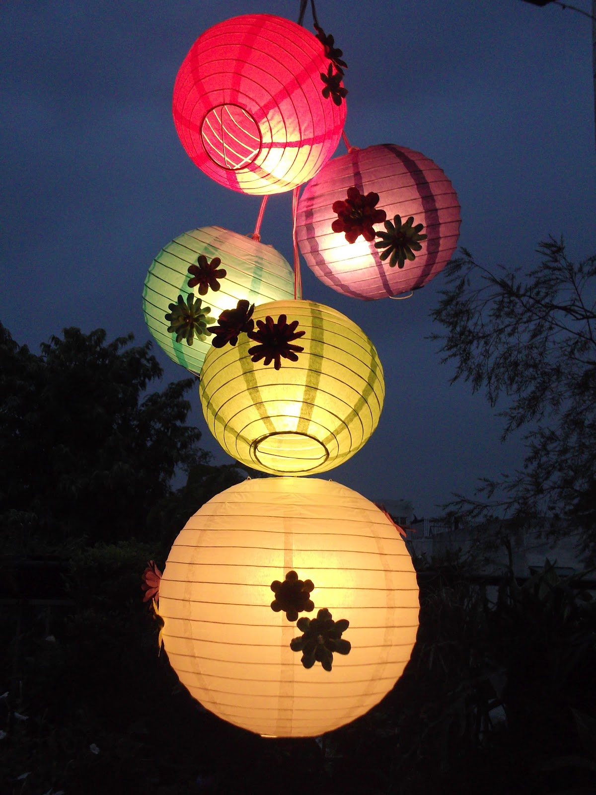 Design By shilpi: Glittery Paper Lanterns for the FESTIVALS 2&hellip;.