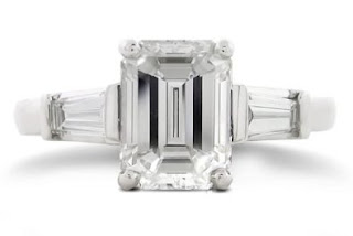 Emerald Cut Diamond Ring