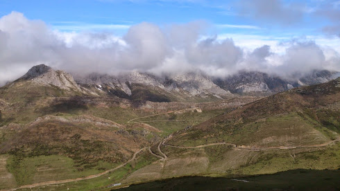 Túnel de Alceo sur y puerto de Aralla oeste