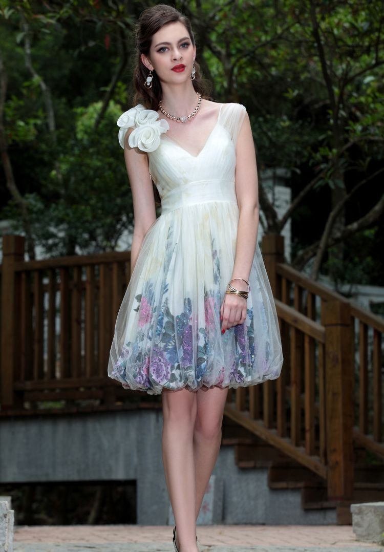 WhiteAzalea Cocktail Dresses Printed Cocktail Dresses