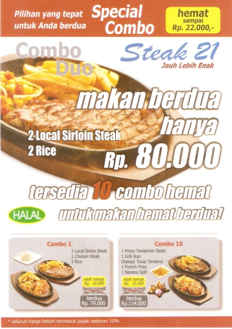 ALL @ BINTARO: STEAK 21
