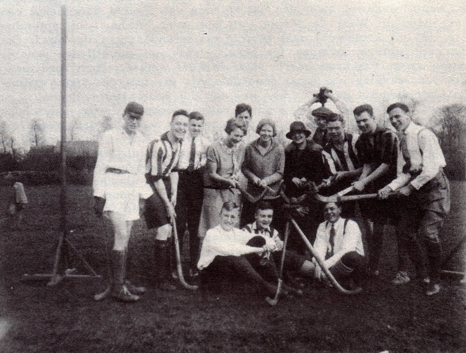 Hockey elftal van De Munnik eind jaren twintig