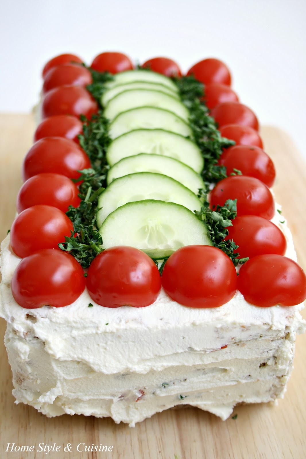 Home Style and Cuisine Sandwich Cake (бутербродный торт)