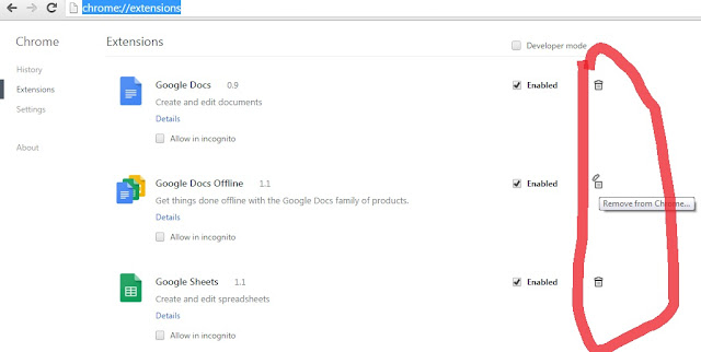 Menghapus virus Browser Mendelete SPAM virus karena browser
