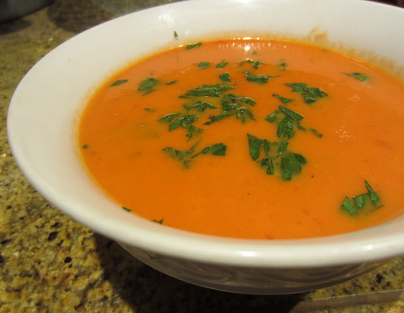 Blissfully Blessed Pioneer Woman Sherried Tomato Soup
