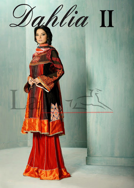 Formal Wear | Dahlia Lawn Vol-2 Collection 2013 By Lala Textiles