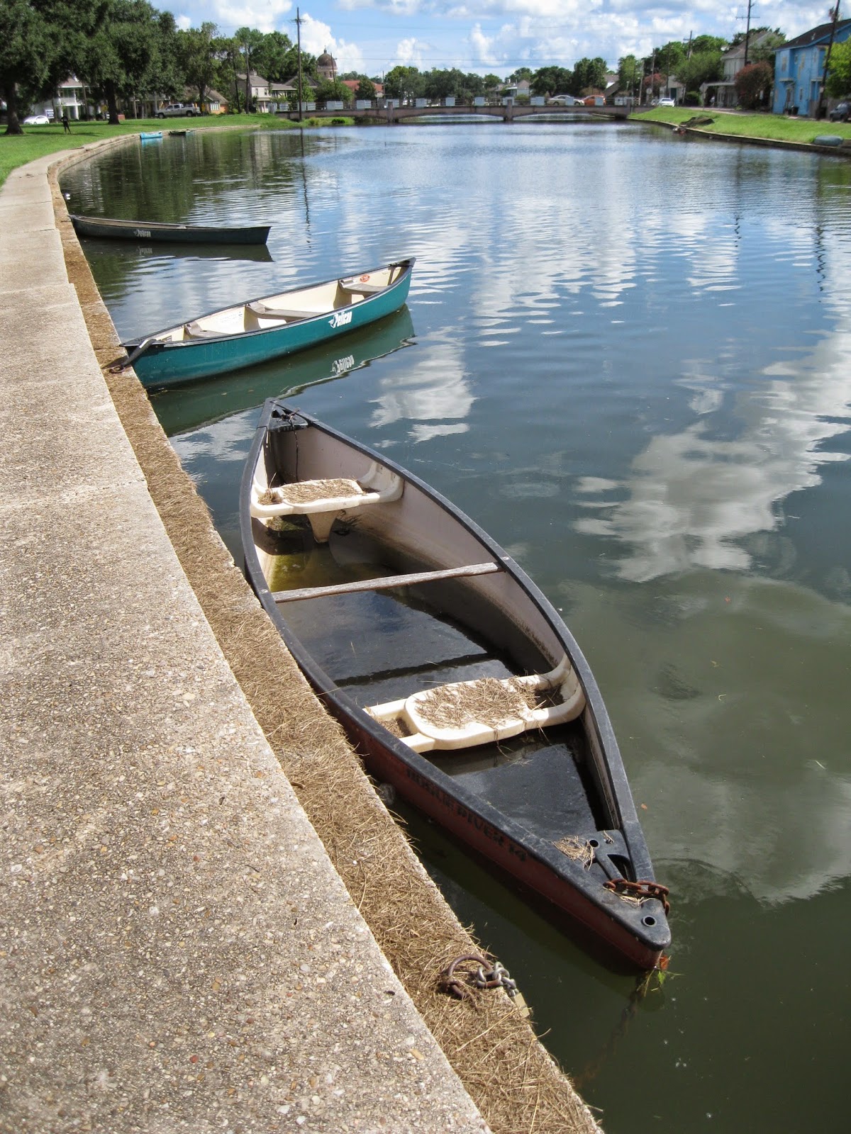 New Orleans Outdoor Companion Leaving canoes and kayaks in Bayou St