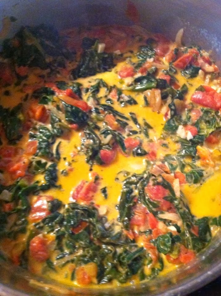 Cook It Fresh Spinach Tomato Cream sauce