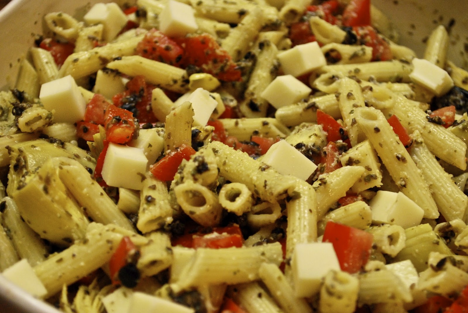 "Pointless" Meals Vegetarian Antipasto Penne