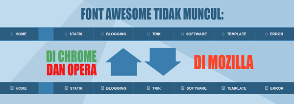 Solusi Terbaru Font Awesome Tidak Muncul di Template Blogger
