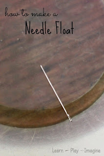 Did you know you can make a needle float on water?  Amaze your kids with this simple trick!