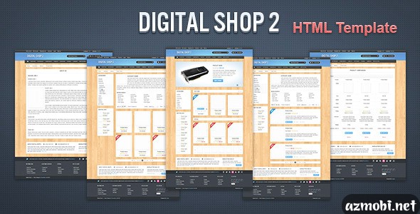Digital Shop 2 - HTML Template