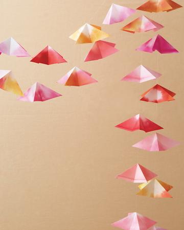 Colorful Origami Garland