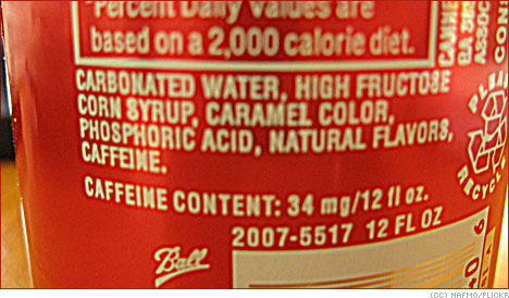 coke ingredients list